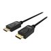 Vision Professional - DisplayPort-Kabel - DisplayPort (M) zu DisplayPort (M) - 2 m - 4K Untersttzung - Schwarz