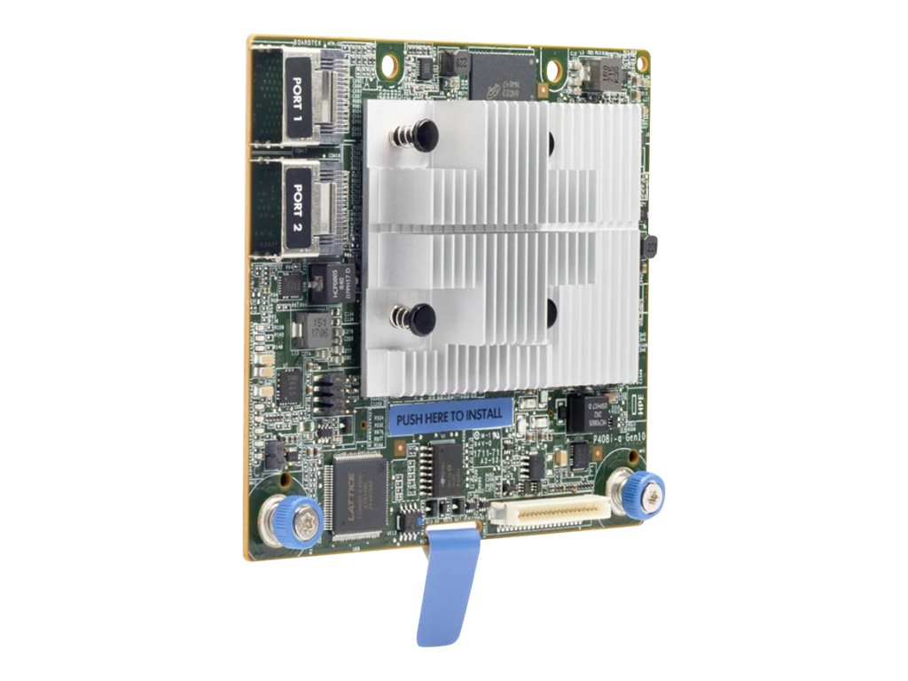 HPE Smart Array P408I-A SR Gen10 - Speichercontroller (RAID) mit flaches Khlblech - 8 Sender/Kanal - SATA 6Gb/s / SAS 12Gb/s - 
