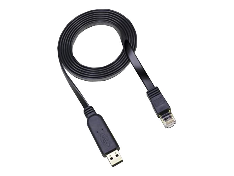 HPE Aruba - Netzwerkkabel - USB (M) gerade zu RJ-45 (M) gerade - USB 2.0 - Schwarz - fr HPE Aruba 6000 48G Class4 PoE 4SFP 370W