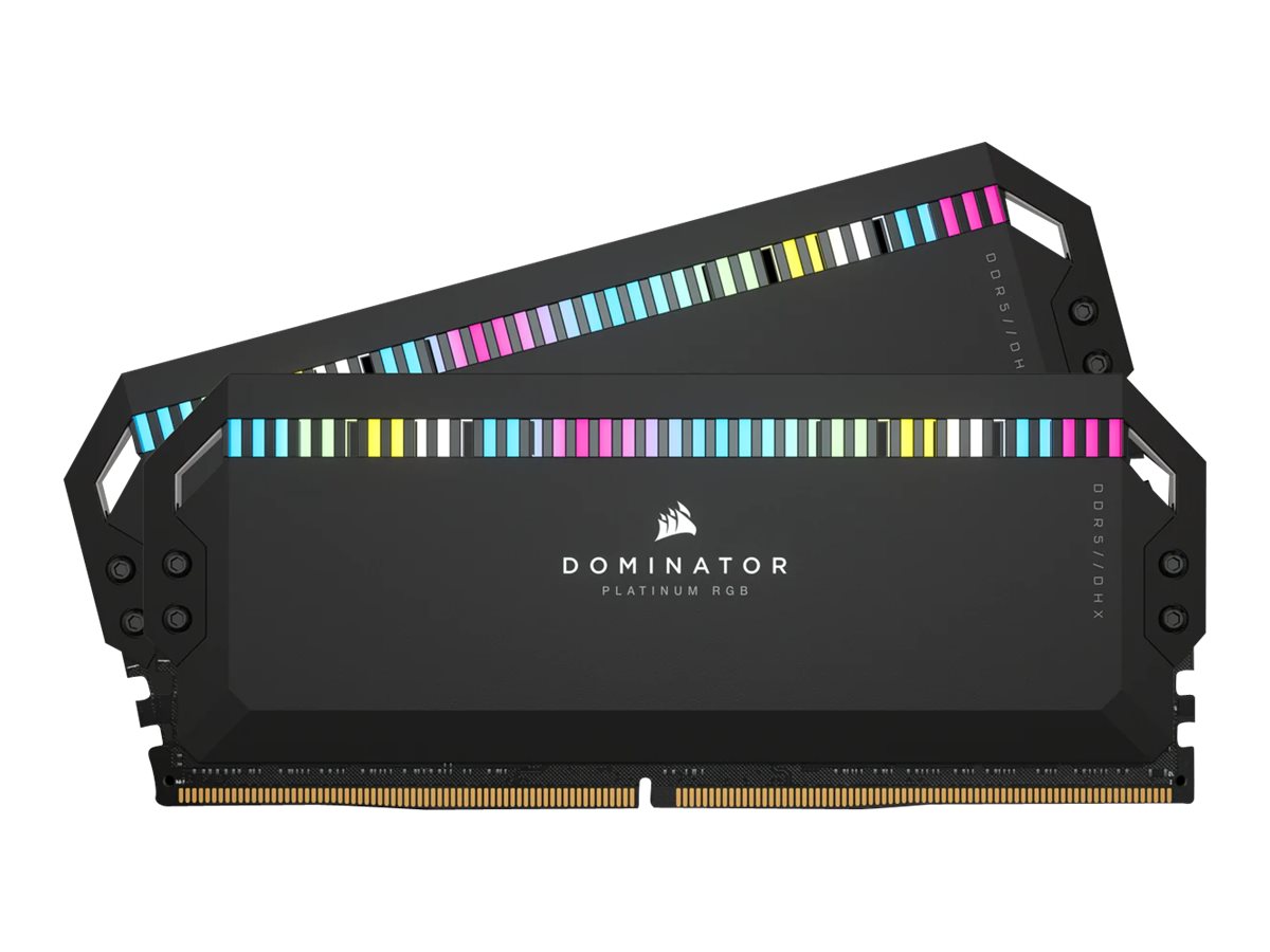 CORSAIR Dominator Platinum RGB - DDR5 - Kit - 64 GB: 2 x 32 GB - DIMM 288-PIN - 6400 MHz / PC5-51200