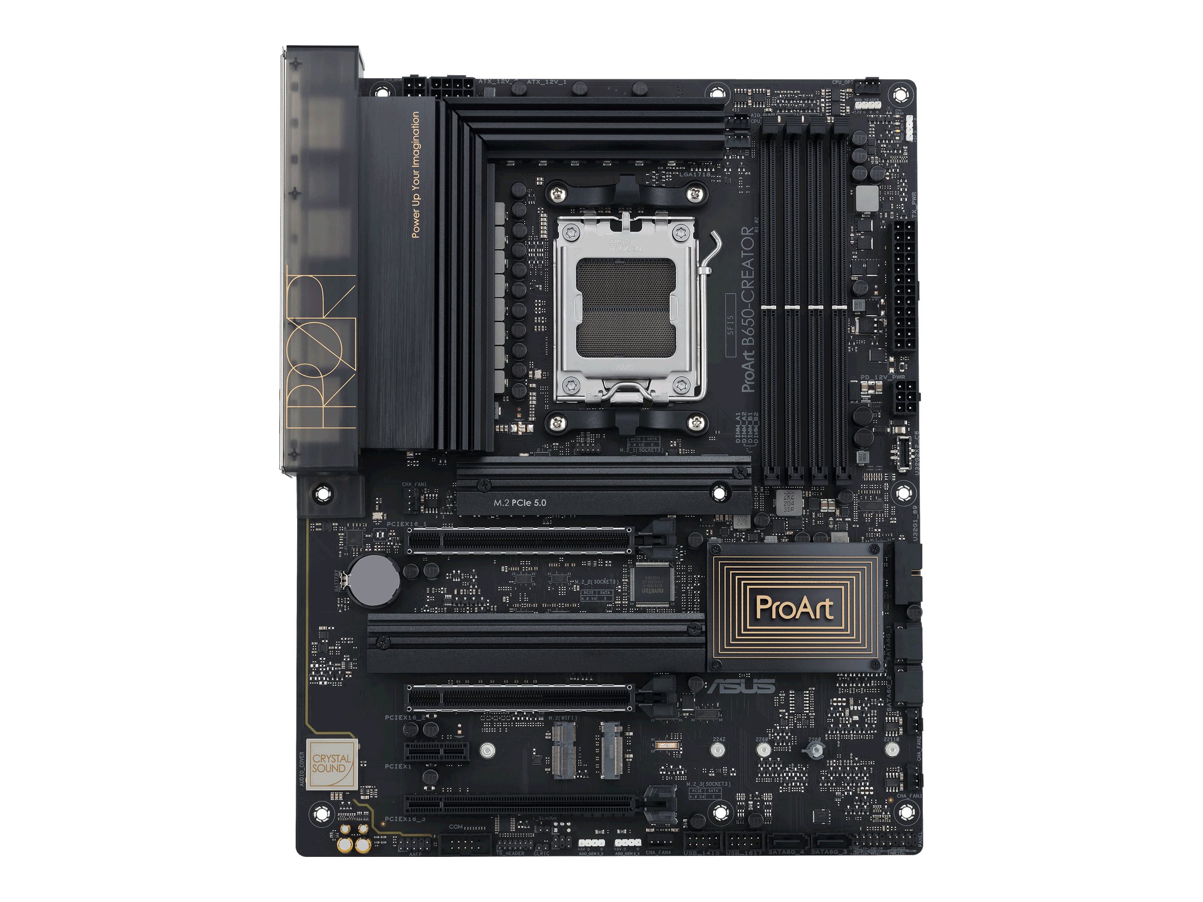 ASUS ProArt B650-CREATOR - Motherboard - ATX - Socket AM5 - AMD B650 Chipsatz - USB 3.2 Gen 1, USB 3.2 Gen 2, USB-C 3.2 Gen2, US