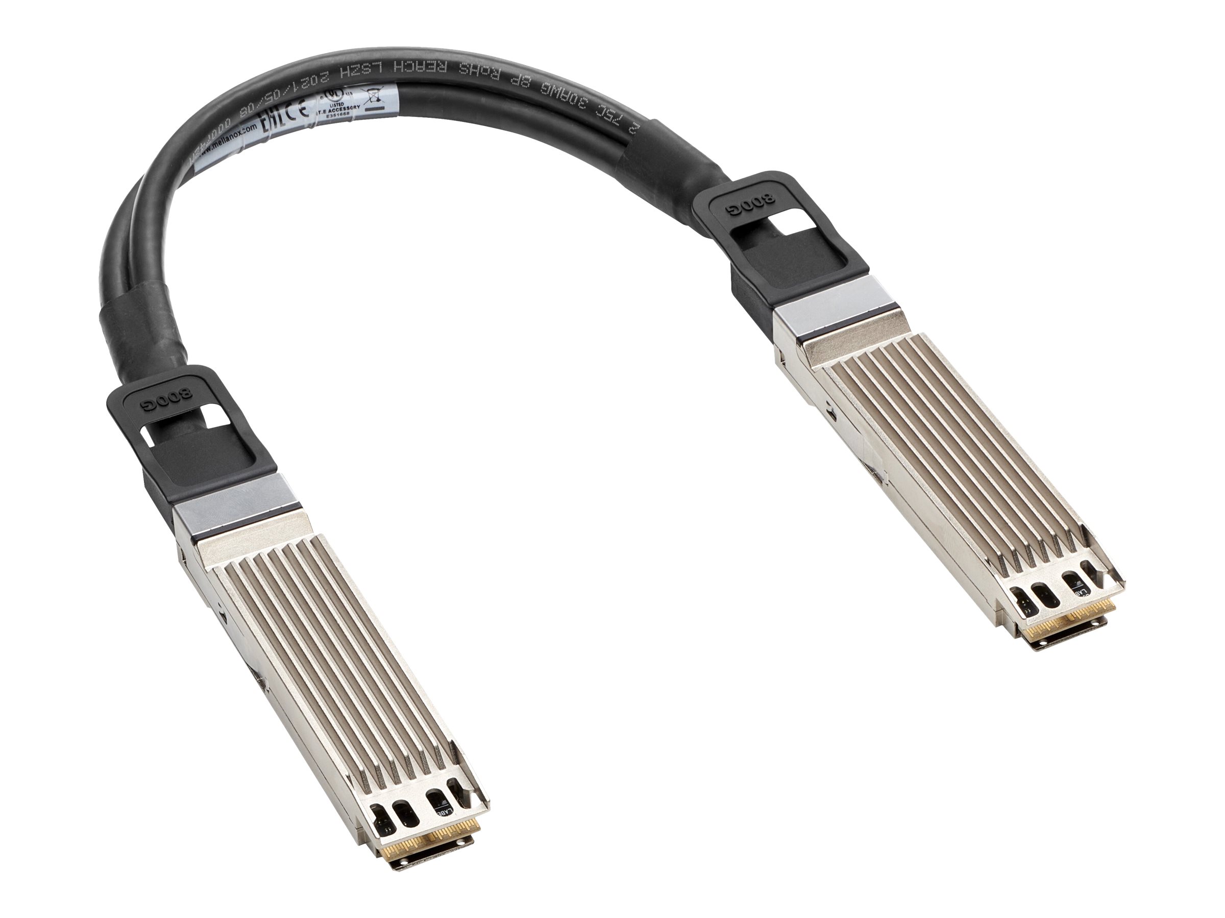 HPE InfiniBand NDR - 400GBase Direktanschlusskabel - OSFP zu OSFP - 0.5 m - SFF-8665