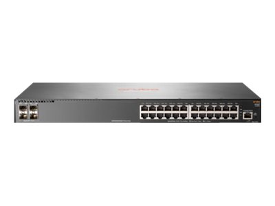 HPE Aruba 2930F 24G 4SFP - Switch - L3 - managed - 24 x 10/100/1000 + 4 x Gigabit SFP (Uplink) - an Rack montierbar