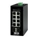 Tripp Lite Unmanaged Industrial Gigabit Ethernet Switch 8-Port - 10/100/1000 Mbps, 2 GbE SFP Slots, DIN Mount - Switch - unmanag