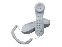 Tiptel 114 - Telefon mit Schnur - weiss