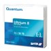 Quantum - LTO Ultrium 8 - 12 TB / 30 TB - Mit Strichcodeetikett - Brick Red