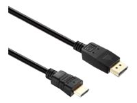 HDGear - Adapterkabel - DisplayPort mnnlich zu HDMI mnnlich - 2 m - Schwarz