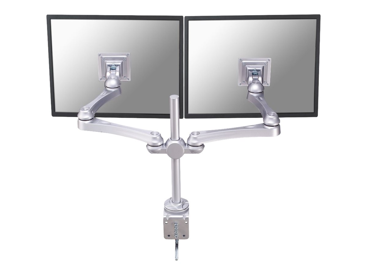 Neomounts FPMA-D930D - Befestigungskit - Voll beweglich - fr 2 LCD-Displays - Silber - Bildschirmgrsse: 25.4-76.2 cm (10