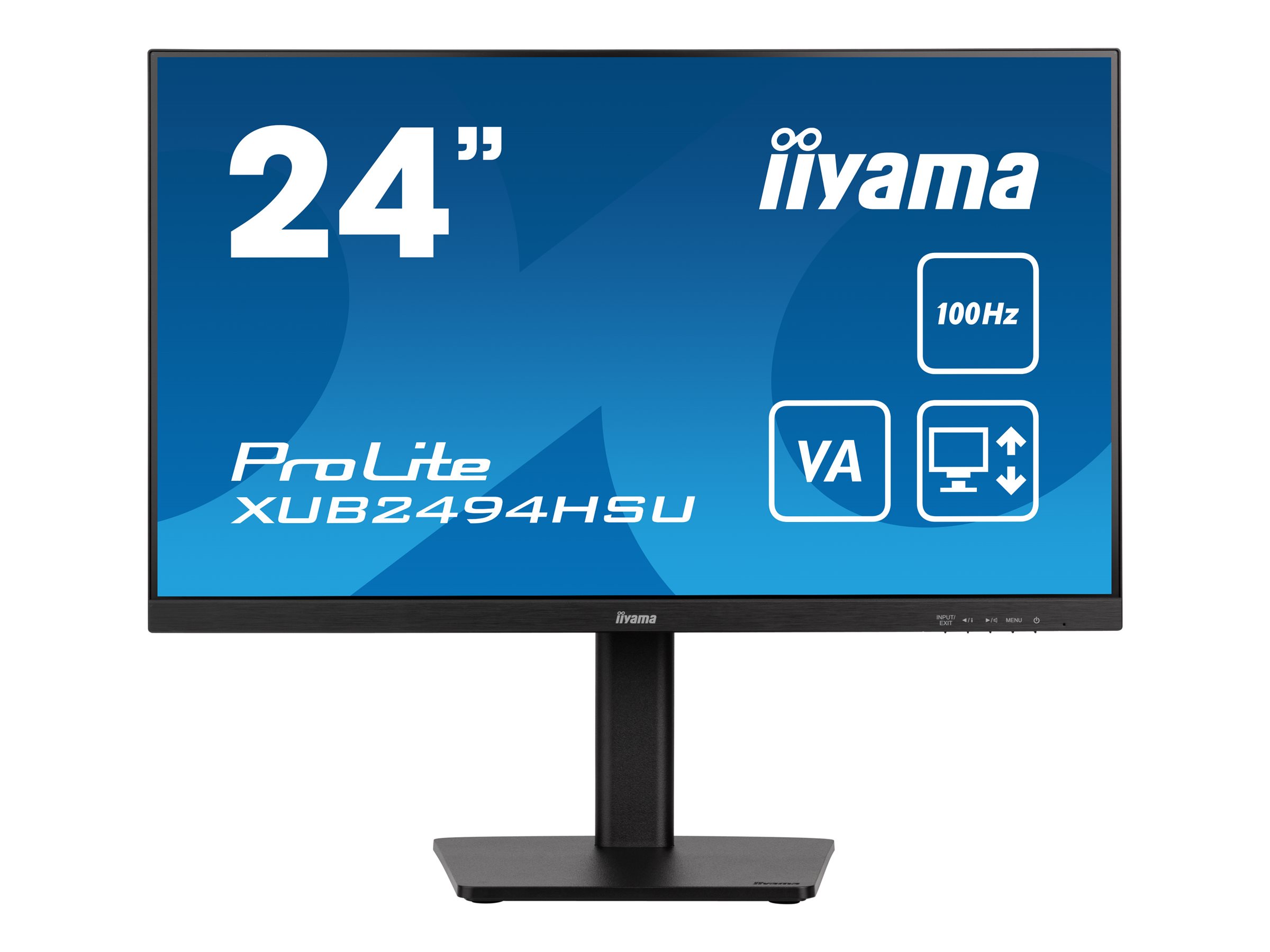 iiyama ProLite XUB2494HSU-B6 - LED-Monitor - 61 cm (24