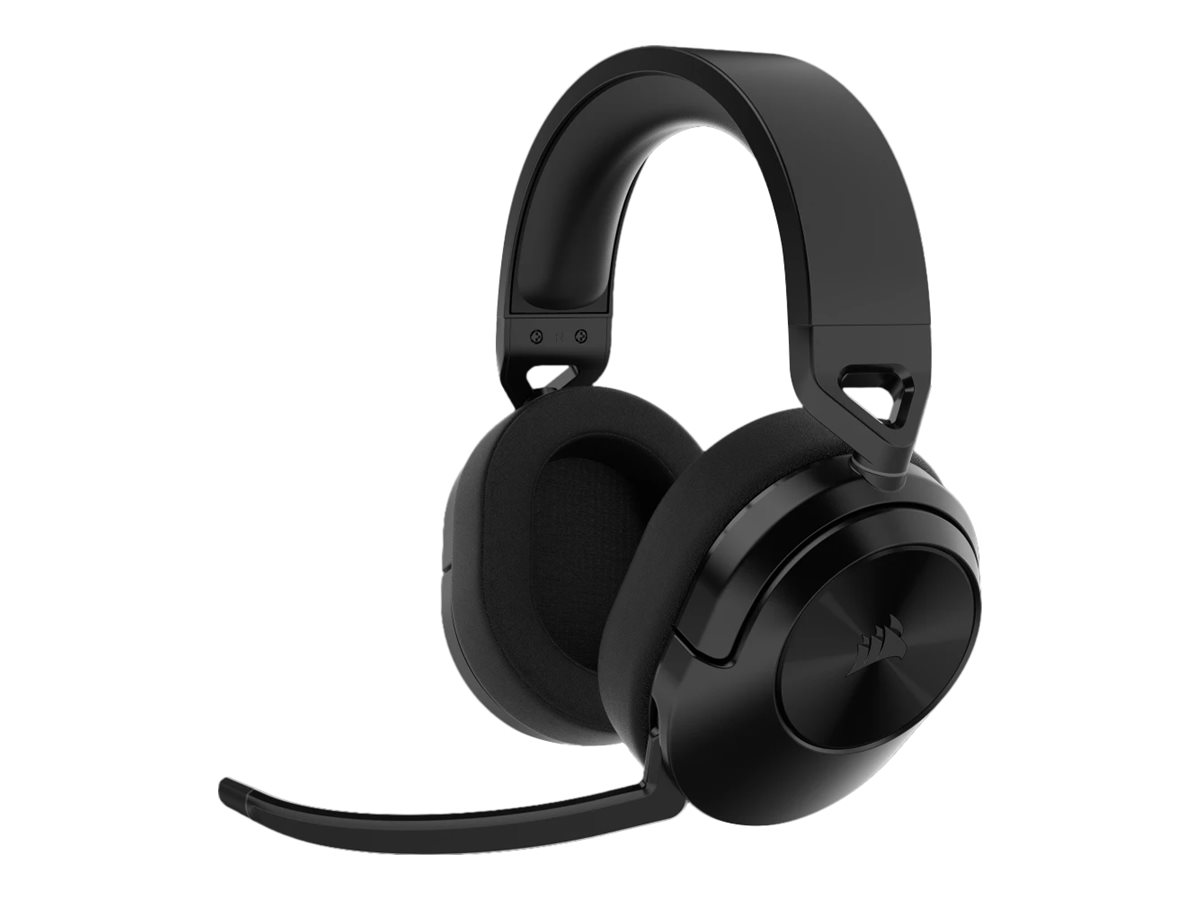 CORSAIR Gaming HS55 WIRELESS - Headset - ohrumschliessend - Bluetooth / 2,4 GHz Funkfrequenz - kabellos - Kohle