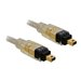 Delock - IEEE 1394-Kabel - FireWire, 4-polig (M) zu FireWire, 4-polig (M) - 1 m