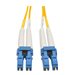 Eaton Tripp Lite Series Duplex Singlemode 9/125 Fiber Patch Cable (LC/LC), 5M (16 ft.) - Patch-Kabel - LC Single-Modus (M) zu LC