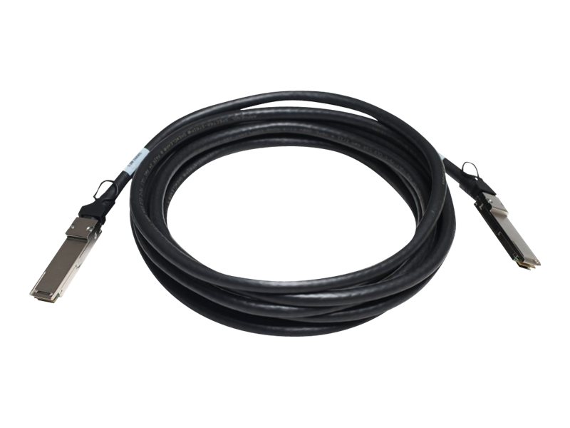 HPE X240 Direct Attach Copper Cable - Netzwerkkabel - QSFP+ zu QSFP+ - 5 m - für Apollo 4200, 4200 Gen10; Edgeline e920; FlexFab