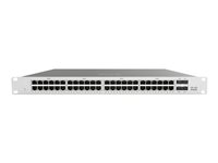 Cisco Meraki Cloud Managed MS120-48FP - Switch - managed - 48 x 10/100/1000 (PoE) + 4 x Gigabit SFP - Desktop, an Rack montierba