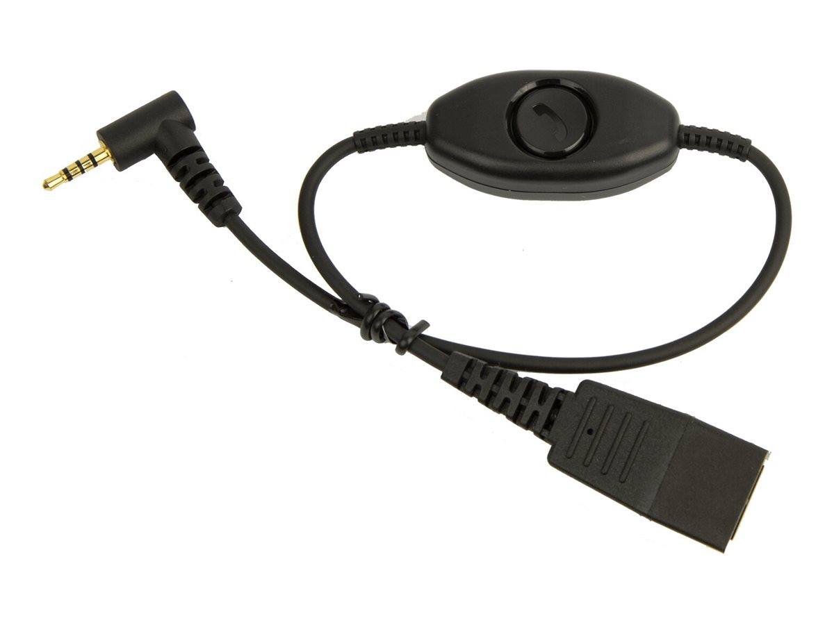 Jabra - Headsetadapter - Mikro-Stecker mnnlich zu Quick Disconnect mnnlich