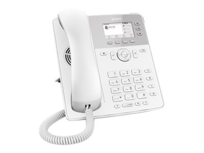 snom D717 - VoIP-Telefon - dreiweg Anruffunktion - SIP, RTCP, SRTP - weiss