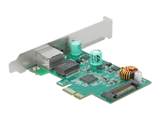 Delock - Netzwerkadapter - PCIe 2.1 Low-Profile - 10M/100M/1G/2,5 Gigabit Ethernet x 1