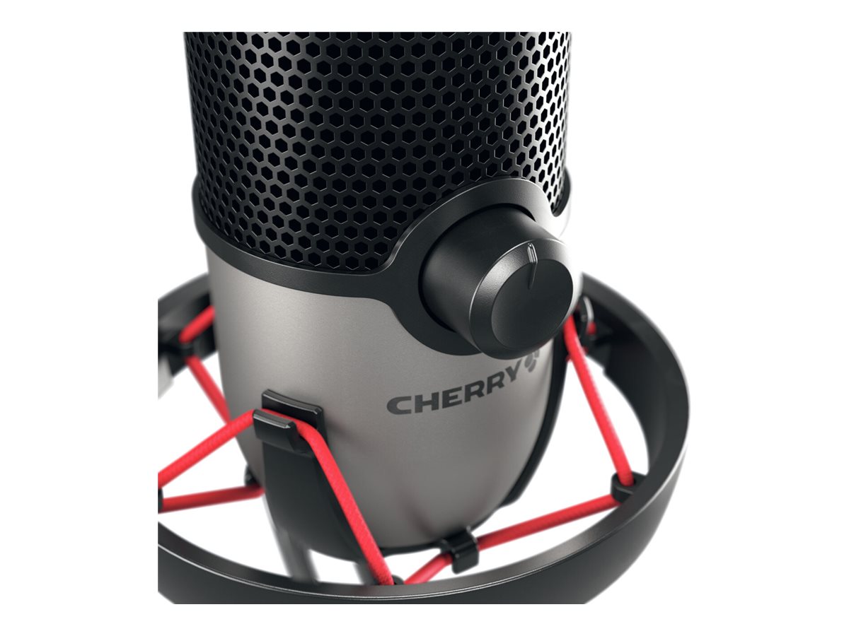 CHERRY UM 6.0 ADVANCED - Mikrofon - Schwarz, Silber