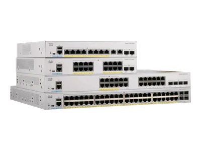 Cisco Catalyst 1000-48T-4G-L - Switch - managed - 48 x 10/100/1000 + 4 x Gigabit SFP (Uplink) - an Rack montierbar - wiederaufbe