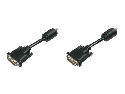 ASSMANN - DVI-Kabel - Dual Link - DVI-D (M) zu DVI-D (M) - 3 m - Daumenschrauben