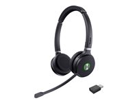 Yealink WH62 Dual Portable UC - Headset - On-Ear - DECT - kabellos - UC-zertifiziert