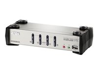 ATEN CS1734B - KVM-/Audio-/USB-Switch - 4 x KVM/Audio/USB - Desktop