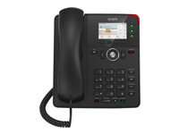 snom D717 - VoIP-Telefon - dreiweg Anruffunktion - SIP, RTCP, SRTP - Schwarz