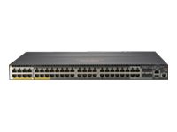 HPE Aruba 2930M 40G 8 HPE Smart Rate PoE+ 1-slot Switch - Switch - L3 - managed - 36 x 10/100/1000 (PoE+) + 4 x combo 10/100/100