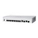 Cisco Business 350 Series CBS350-8S-E-2G - Switch - L3 - managed - 8 x Gigabit SFP + 2 x Combo Gigabit Ethernet/Gigabit SFP - an