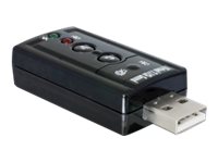 Delock - Soundkarte - 24-Bit - 96 kHz - 7.1 - USB 2.0