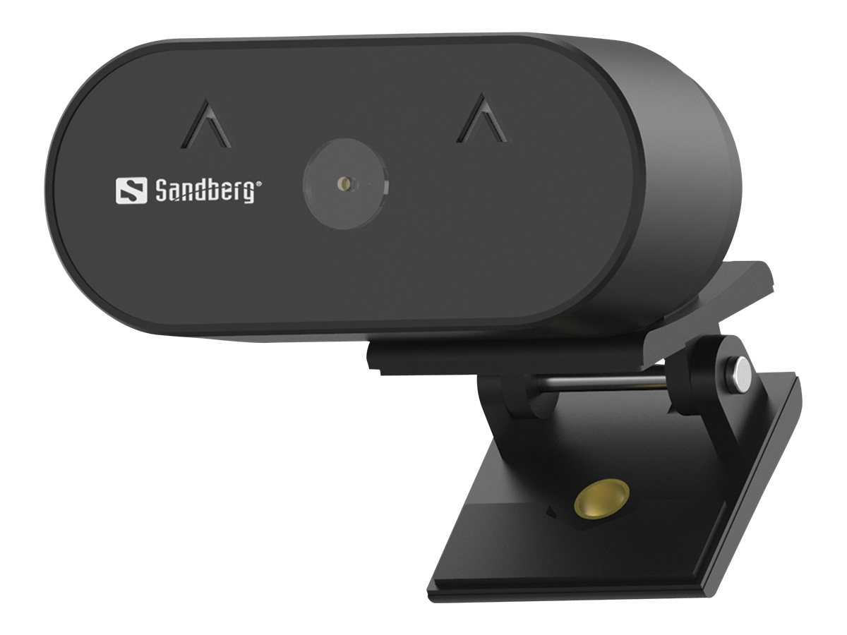 Sandberg USB Webcam Wide Angle 1080P HD - Webcam - Farbe - 2 MP - 1920 x 1080 - 1080p