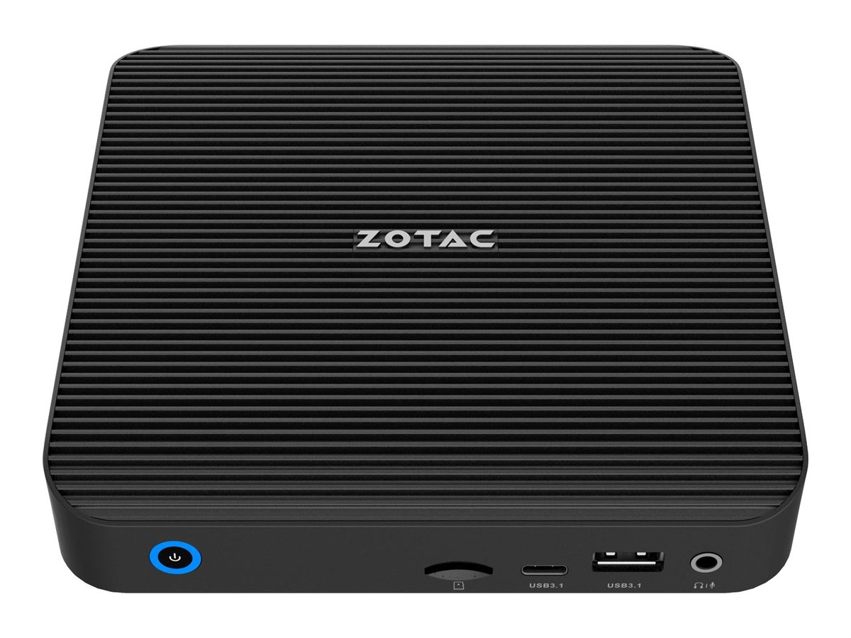 ZOTAC ZBOX C Series CI343 Edge - Barebone - Mini-PC - 1 x N-series N100 / 0.8 GHz - RAM 0 GB - UHD Graphics