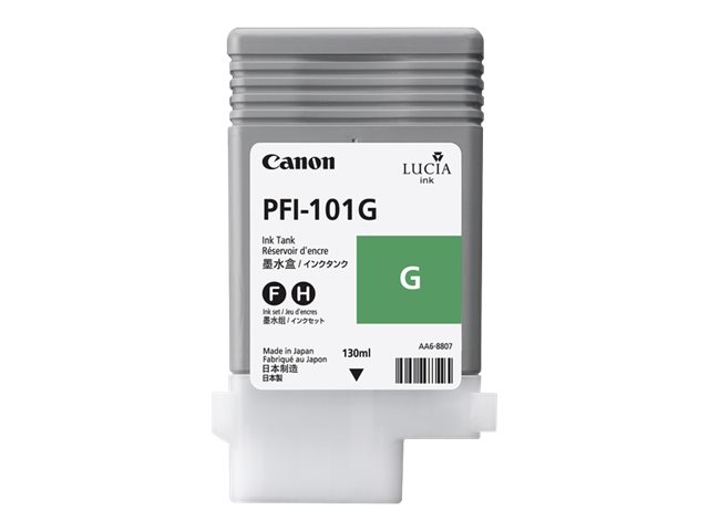 Canon PFI-101 G - 130 ml - grn - Original - Tintenbehlter - fr imagePROGRAF iPF5000, iPF5100, iPF6100, iPF6200