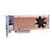 QNAP QM2-2P410G2T - Speicher-Controller mit 2 x 10GBASE-T Ports - M.2 - PCIe 4.0 x4 (NVMe) - Low-Profile - PCIe 4.0 x8