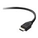 Belkin Standard - HDMI-Kabel - HDMI mnnlich zu HDMI mnnlich - 1.5 m - Doppelisolierung - Schwarz
