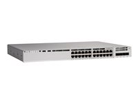 Cisco Catalyst 9200L - Network Advantage - Switch - L3 - 24 x 10/100/1000 + 4 x 10 Gigabit SFP+ (Uplink) - an Rack montierbar