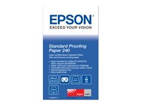 Epson Proofing Paper Standard - Seidenmatt - 9 mil - Rolle (43,2 cm x 30,5 m) - 240 g/m - 1 Rolle(n) Proofing-Papier