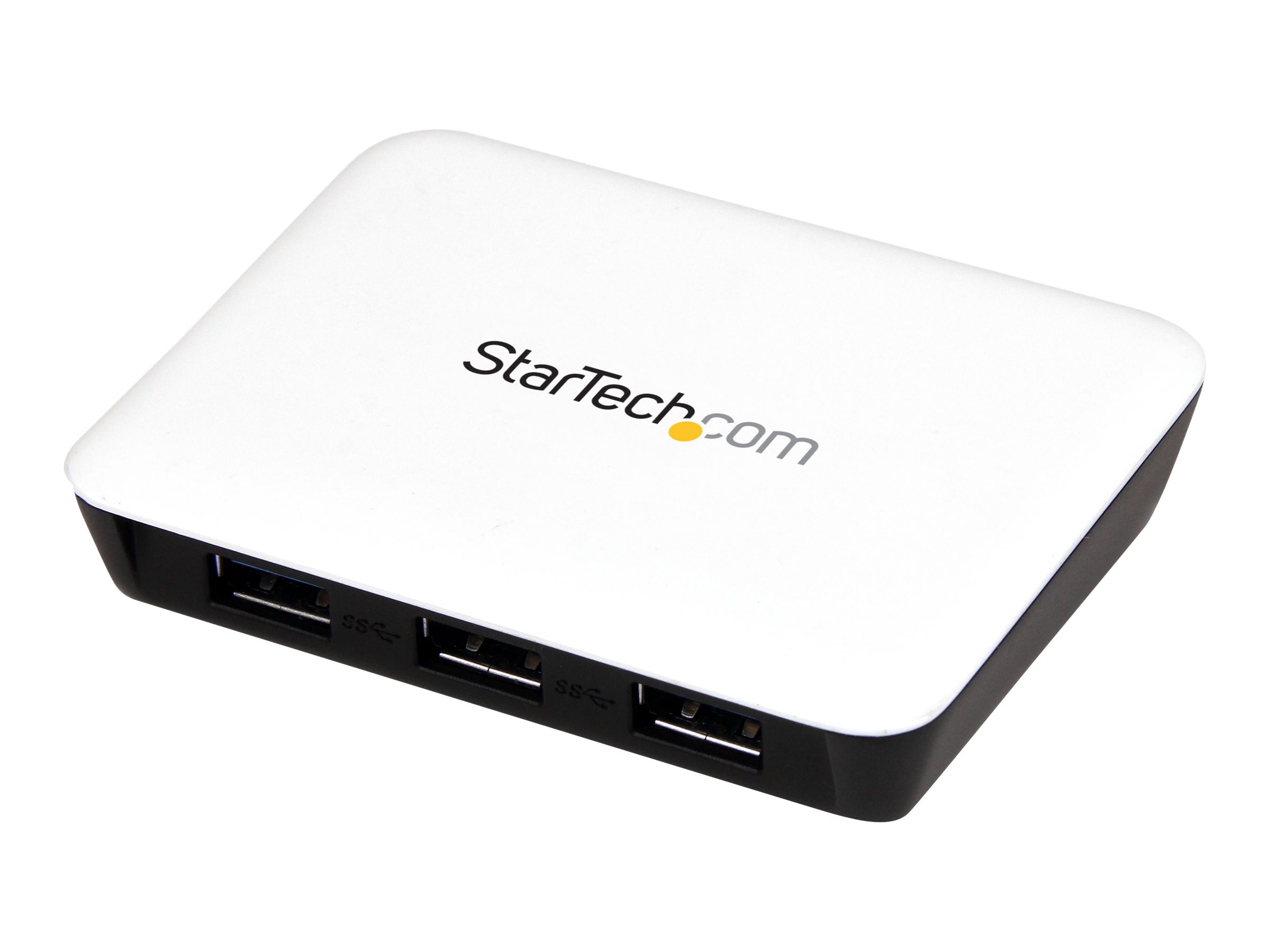 StarTech.com 3 Port USB 3.0 Hub mit Gigabit Ethernet - Powered USB3 mit Ethernet - Hub - 3 x SuperSpeed USB 3.0 + 1 x 10/100/100