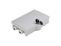 Digitus Professional FTTH Distribution Box for 2 SC Simplex or 2 Duplex LC - Glasfaser-Verteilerbox - Aussenbereich