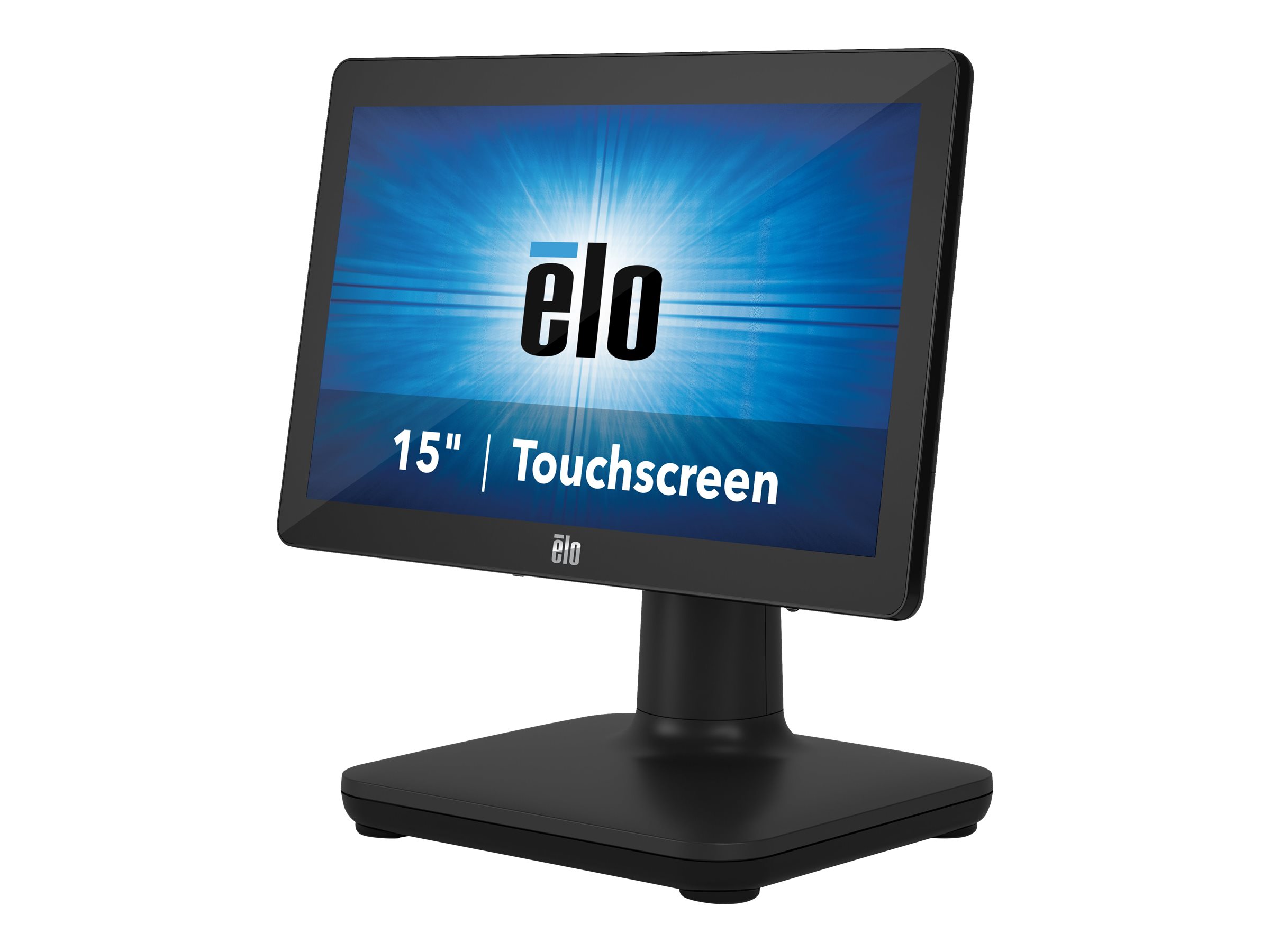 EloPOS System i5 - Standfuss mit I/O-Hub - All-in-One (Komplettlsung) - 1 x Core i5 8500T / 2.1 GHz - vPro - RAM 16 GB
