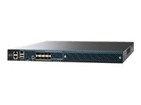 Cisco 5508 Wireless Controller - Netzwerk-Verwaltungsgerät - 8 Anschlüsse - 25 MAPs (verwaltete Zugriffspunkte) - GigE - 1U