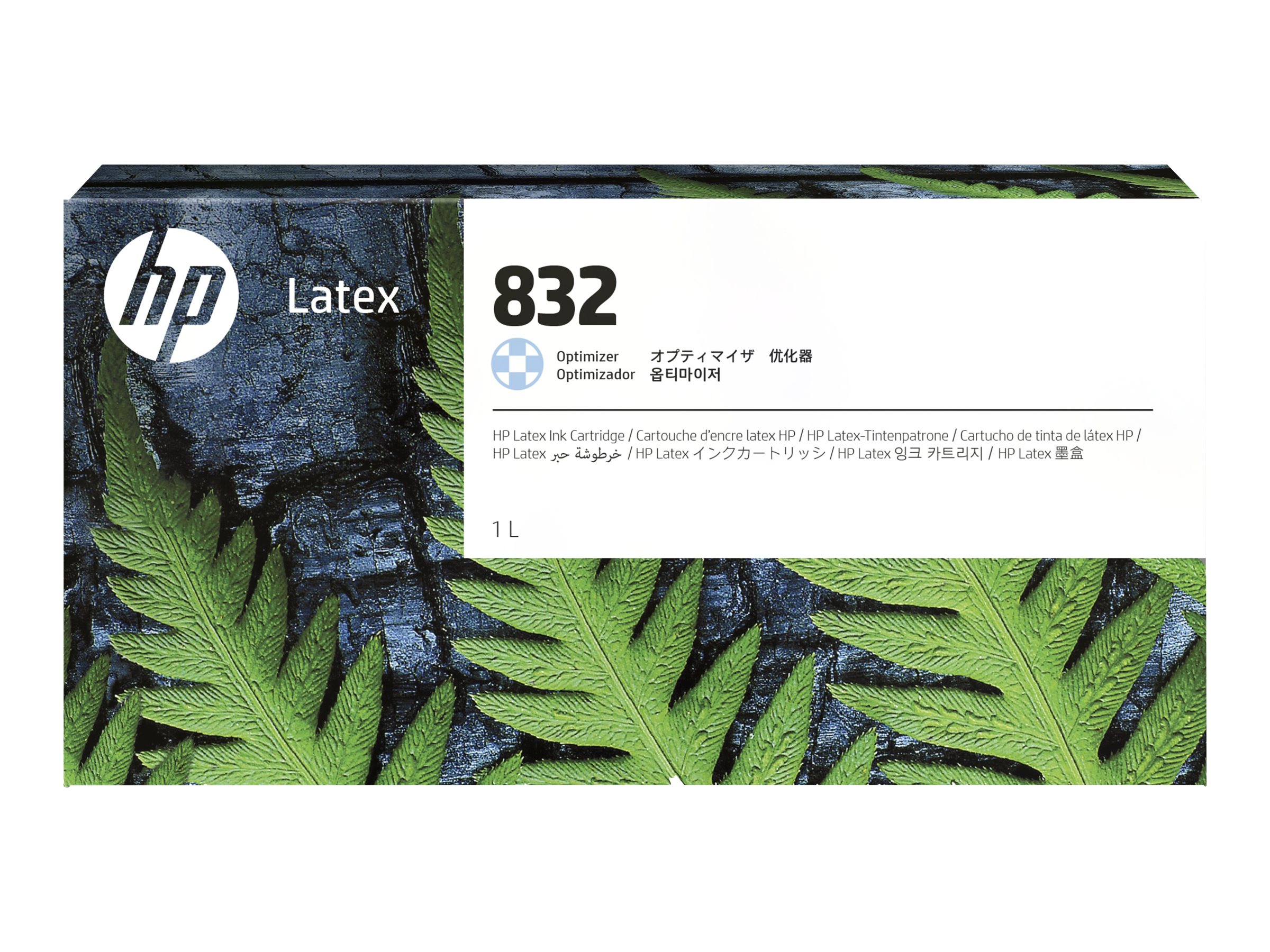 HP 832 - 1 L - original - Latex - Ink-Optimizer-Patrone - fr Latex 630 W, 630 W Print and Cut Plus Solution, 700, 700 W, 800, 8