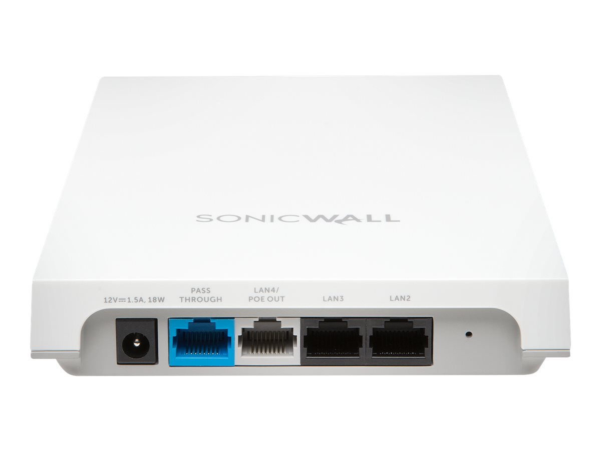 SonicWall SonicWave 224w - Funkbasisstation - mit 1 Jahr Secure Cloud WiFi Management und Support - Wi-Fi 5 - 2.4 GHz, 5 GHz - S