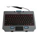 Gamber-Johnson Rugged Lite - Tastatur - mit 2-Tasten-Touchpad - USB 2.0 - Spanisch