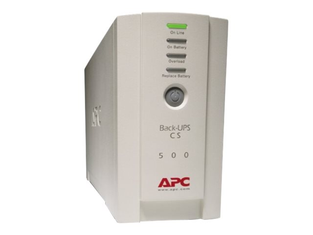 APC Back-UPS CS 500 - USV - Wechselstrom 230 V - 300 Watt - 500 VA - RS-232, USB