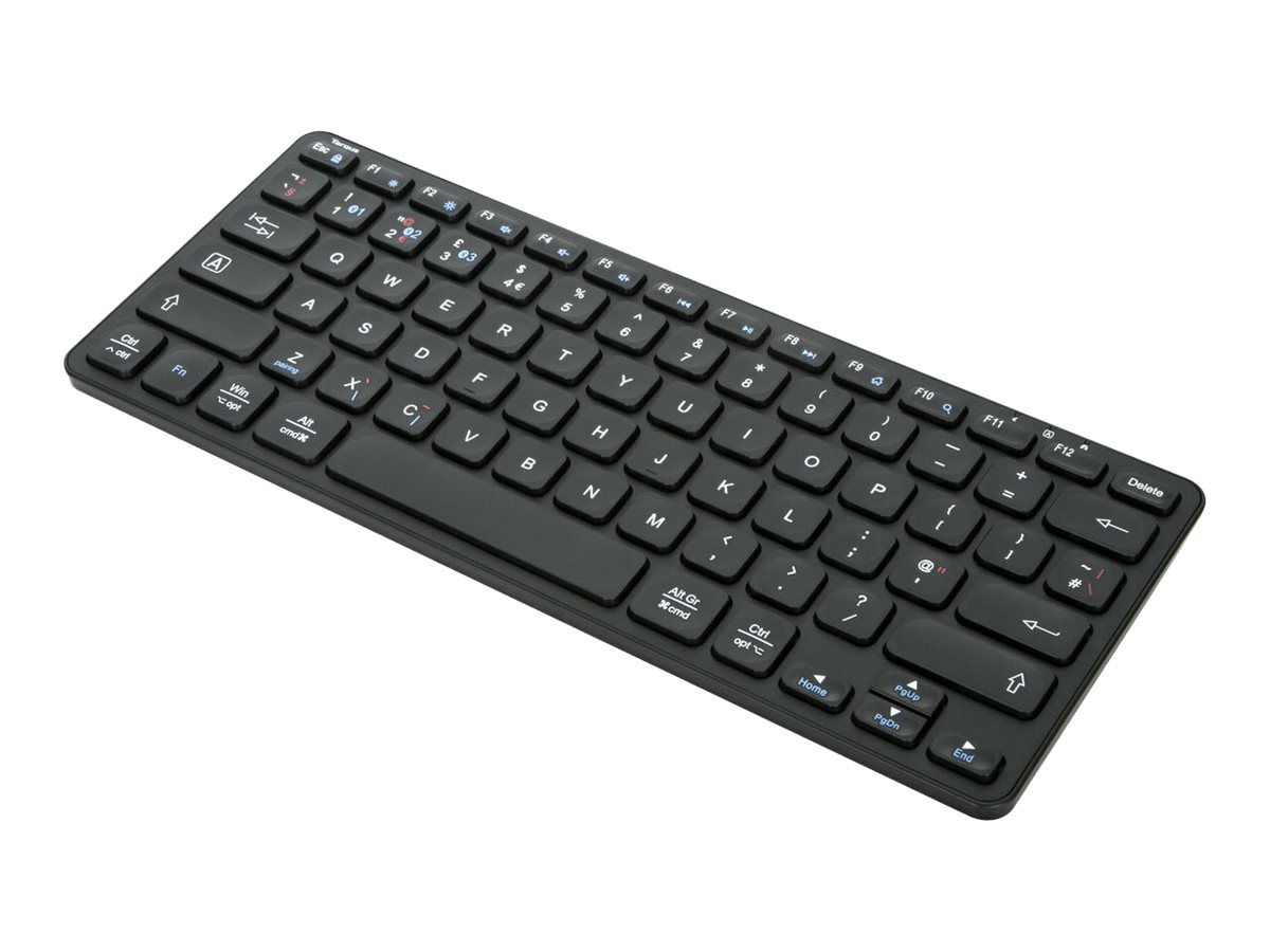 Targus - Tastatur - kompakt, mehrgertefhig, antimikrobiell - kabellos - Bluetooth 5.1 - QWERTY