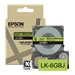 Epson LabelWorks LK-6GBJ - Schwarz auf Mattgrn - Rolle (2,4 cm x 8 m) 1 Kassette(n) Hngebox - Bandkassette - fr LabelWorks LW