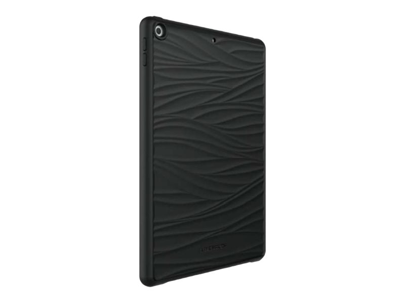 LifeProof WAKE - Pro Pack - hintere Abdeckung fr Tablet - 85 % recycelter Kunststoff aus dem Meer - Schwarz - fr Apple 10.2-in