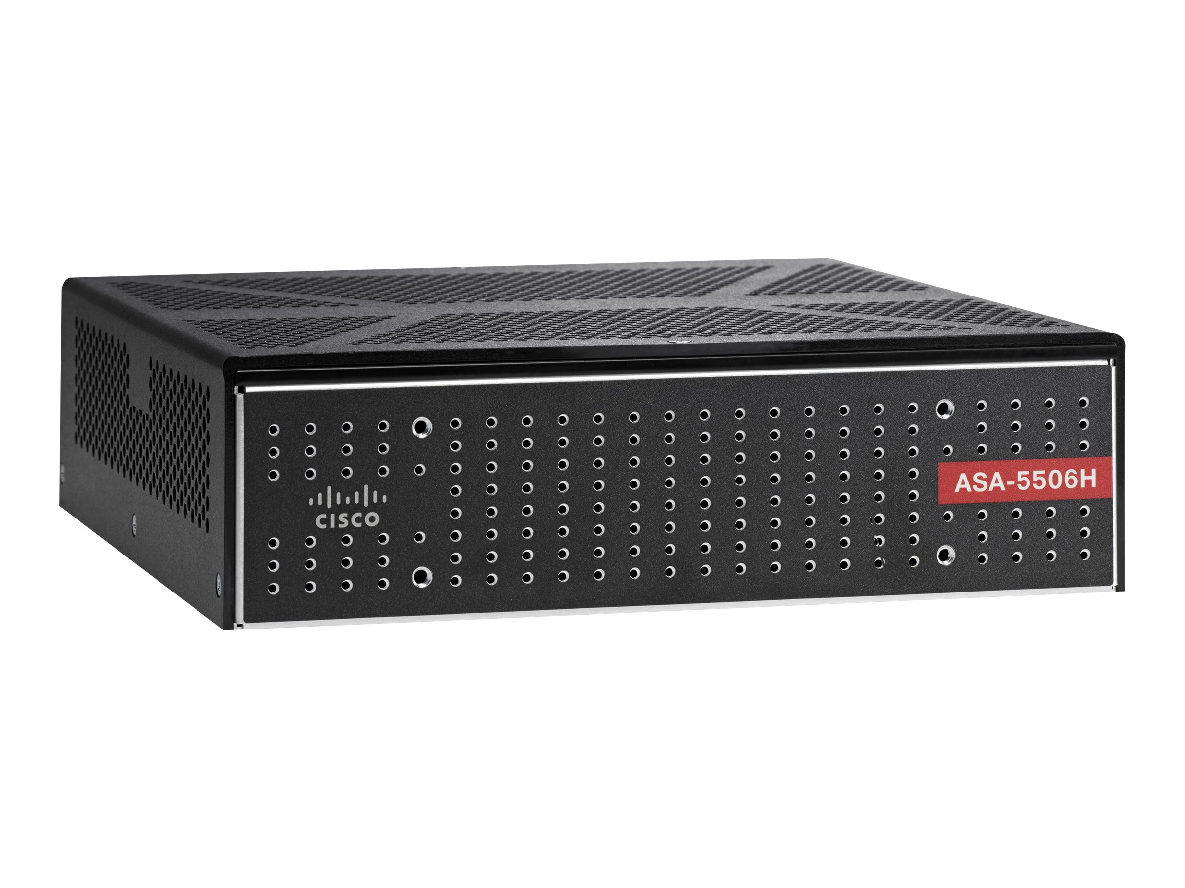 Cisco ASA 5506H-X with FirePOWER Services - Security Plus Bundle - Sicherheitsgert - 4 Anschlsse - 1GbE - wiederhergestellt