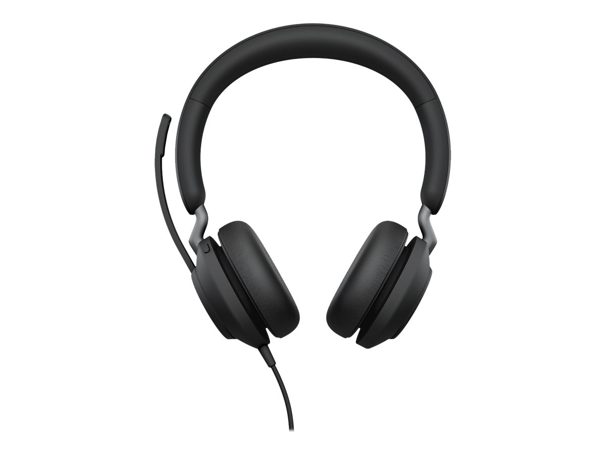Jabra Evolve2 40 SE UC Stereo - Headset - On-Ear - kabelgebunden - USB-A - Geruschisolierung